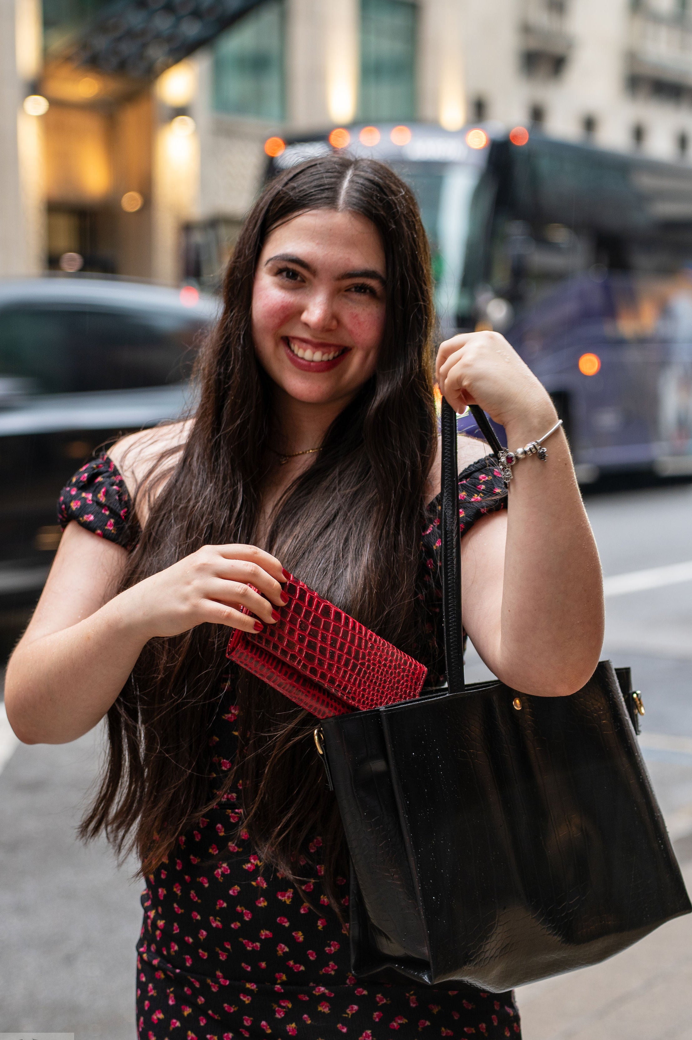 Runway Muse Tote Bag  Classic Noir